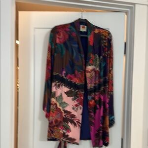 FARM Rio Pink and Purple Floral Blazer